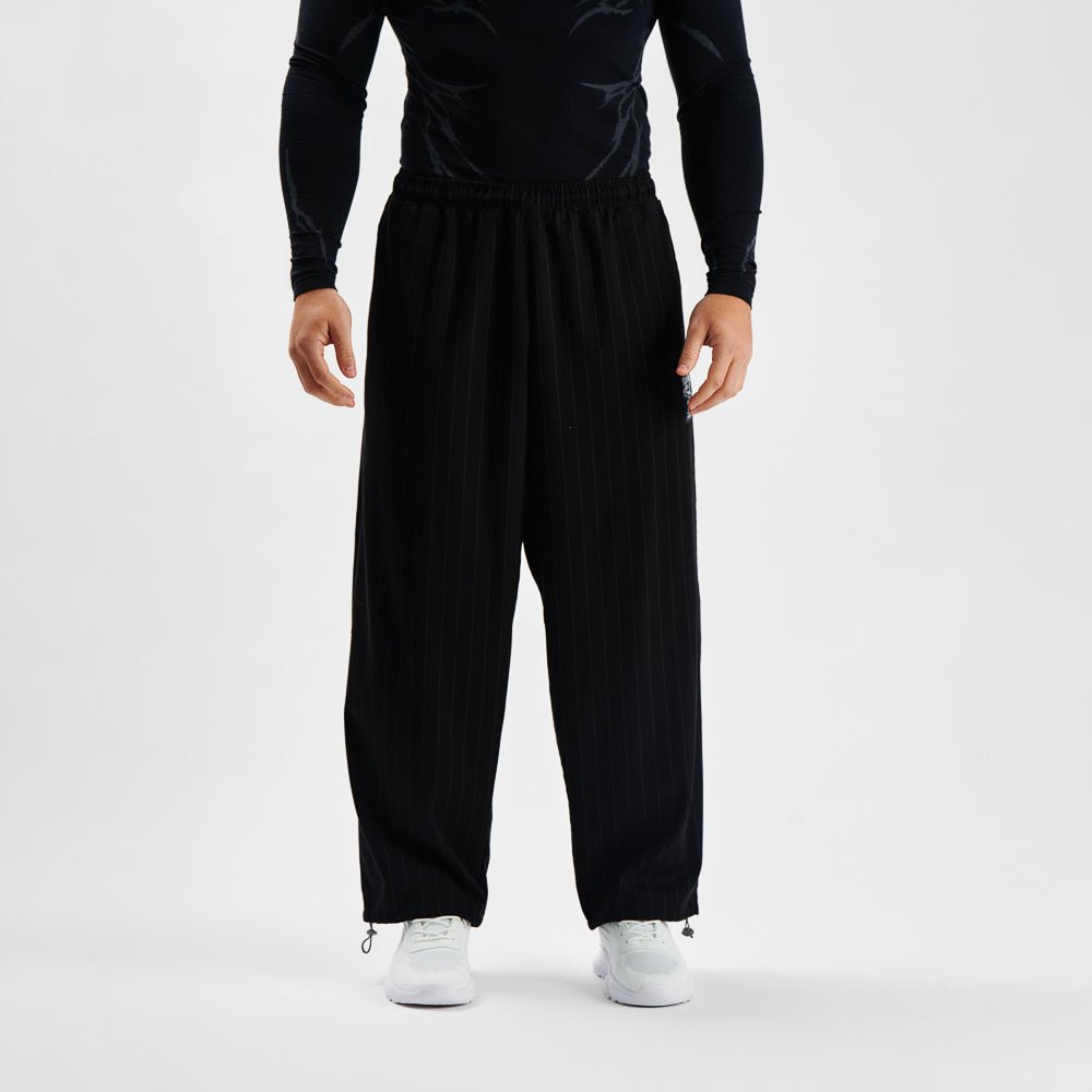Pants MAMMAMIA - Pinstripe Black - Insane Stone ®