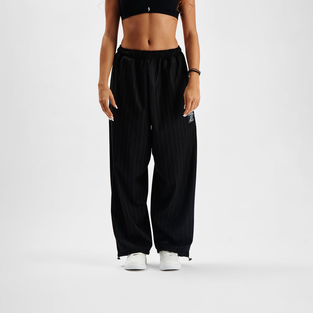 Pants MAMMAMIA - Pinstripe Black - Insane Stone ®