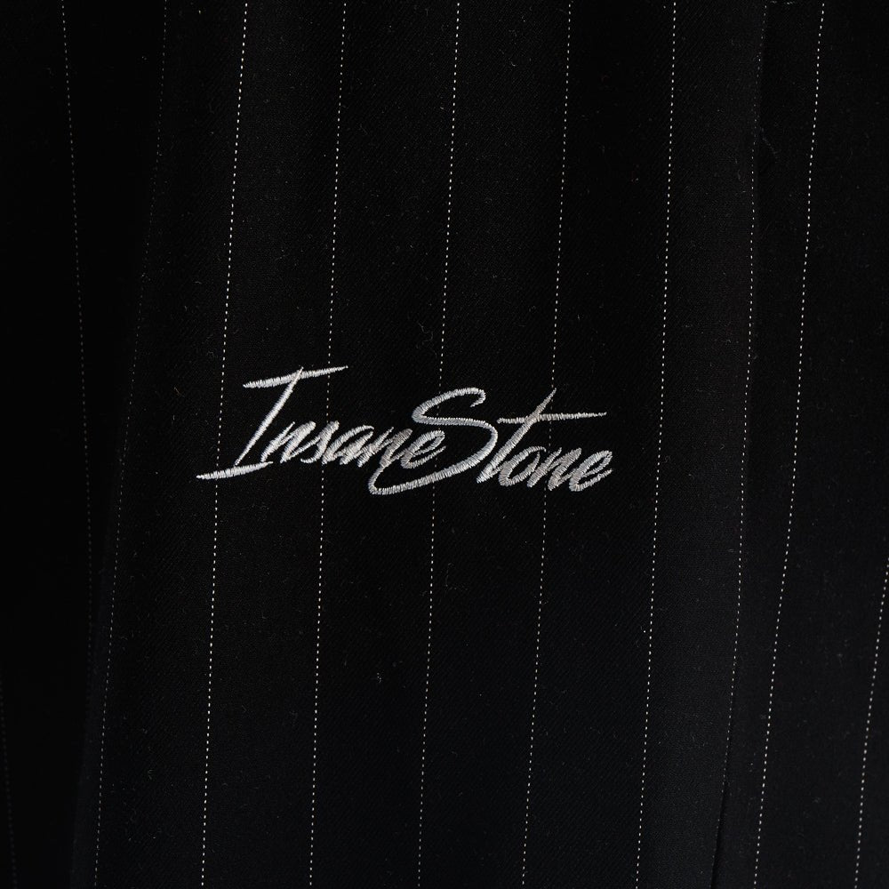 Pants MAMMAMIA - Pinstripe Black - Insane Stone ®