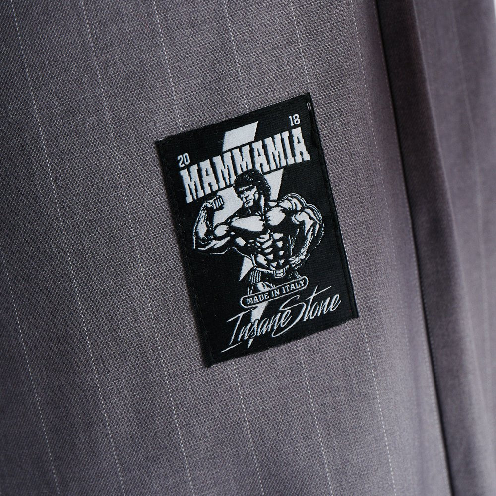 Pants MAMMAMIA - Pinstripe Gray - Insane Stone ®