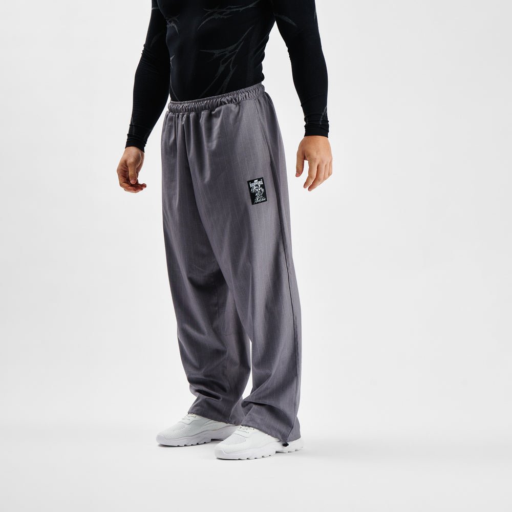 Pants MAMMAMIA - Pinstripe Gray - Insane Stone ®