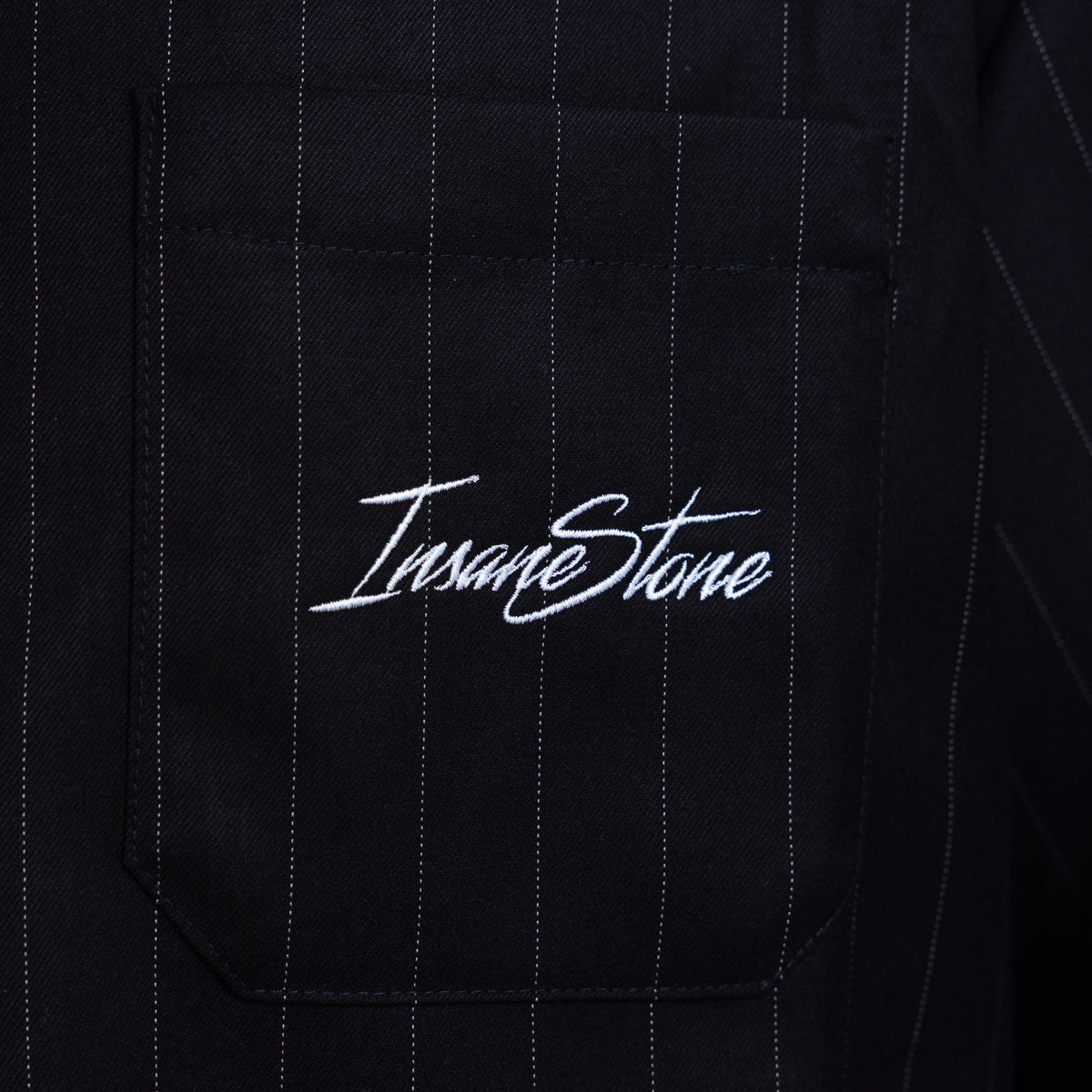 Shirt MAMMAMIA - Pinstripe Black - Insane Stone ®