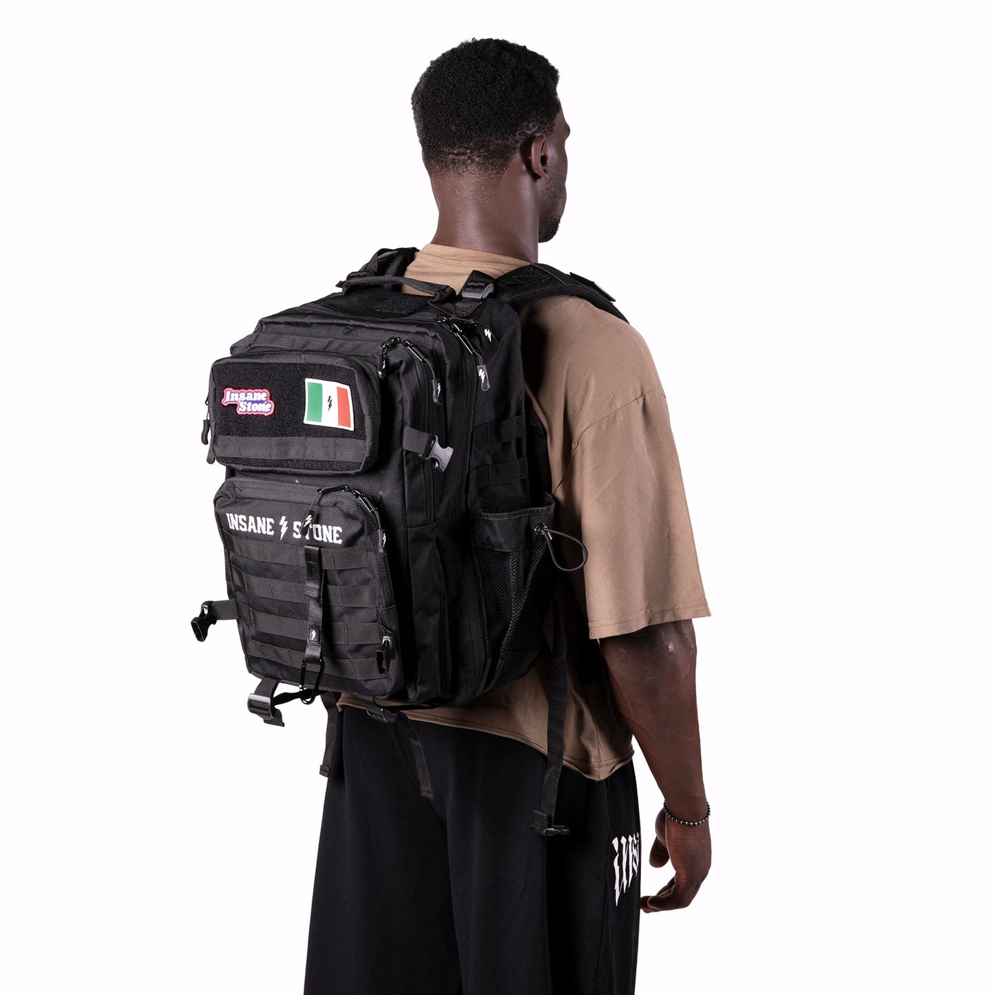 Spartan Backpack Black - Insane Stone ®