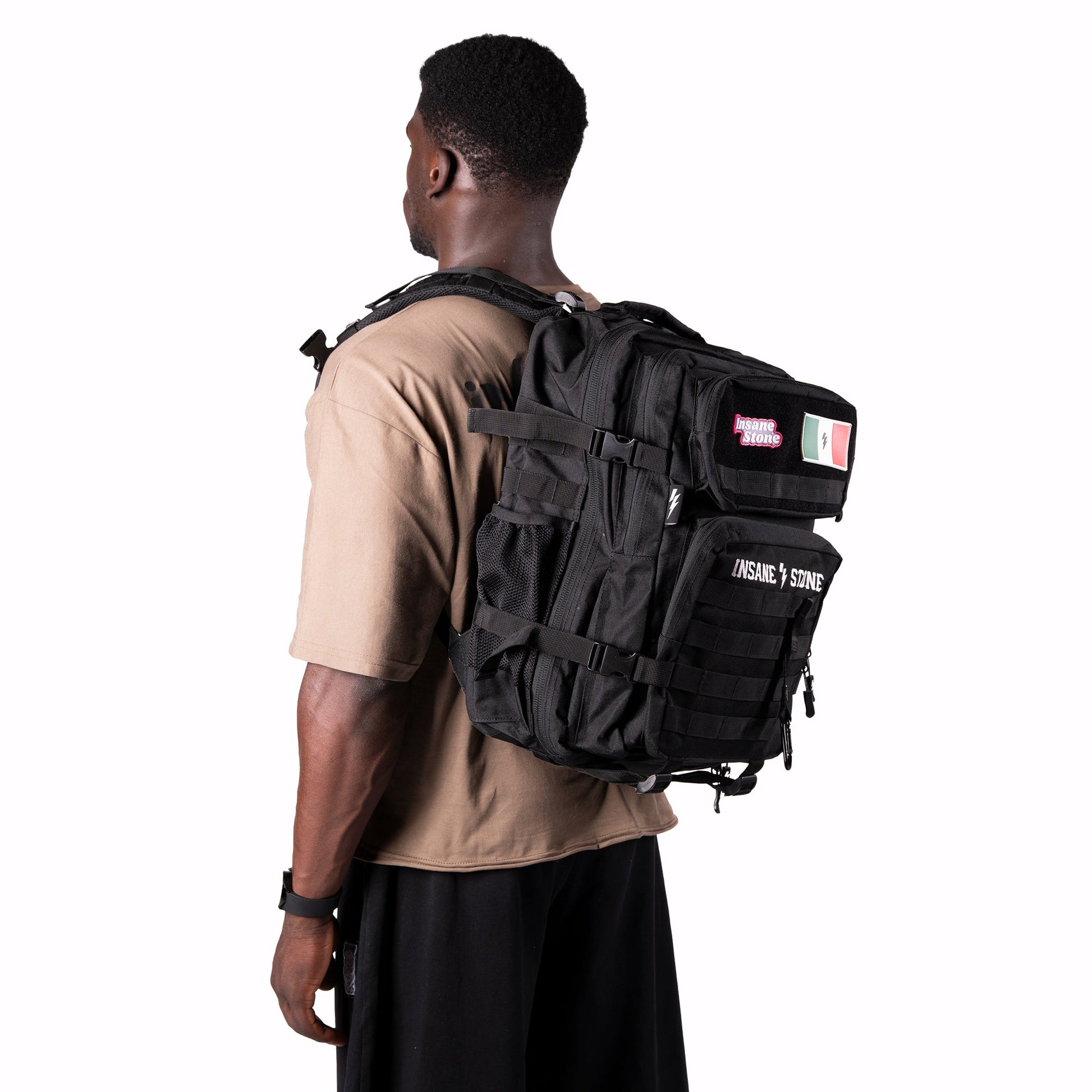 Spartan Backpack Black - Insane Stone ®