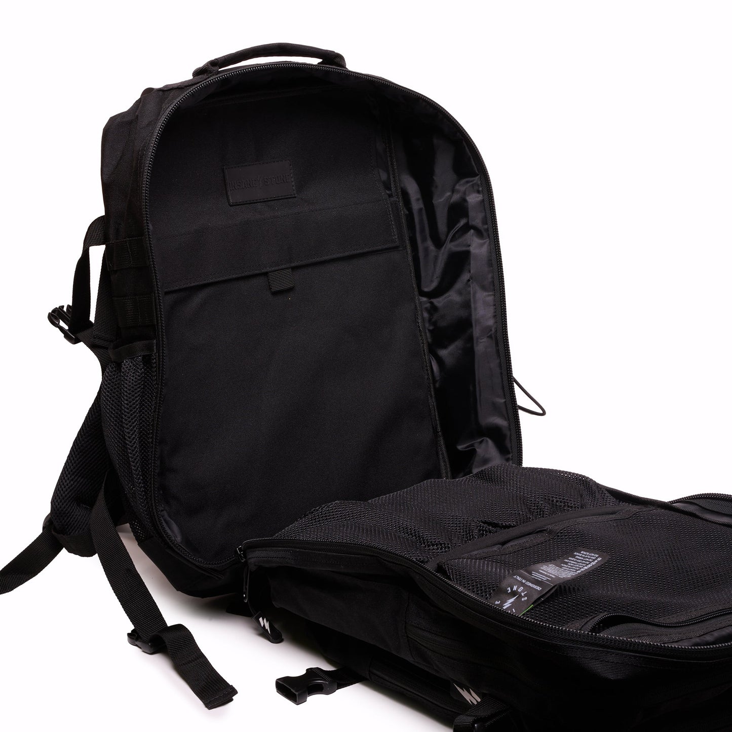 Spartan Backpack Black - Insane Stone ®