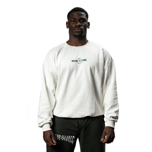 Sweatshirt College - White - Insane Stone ®