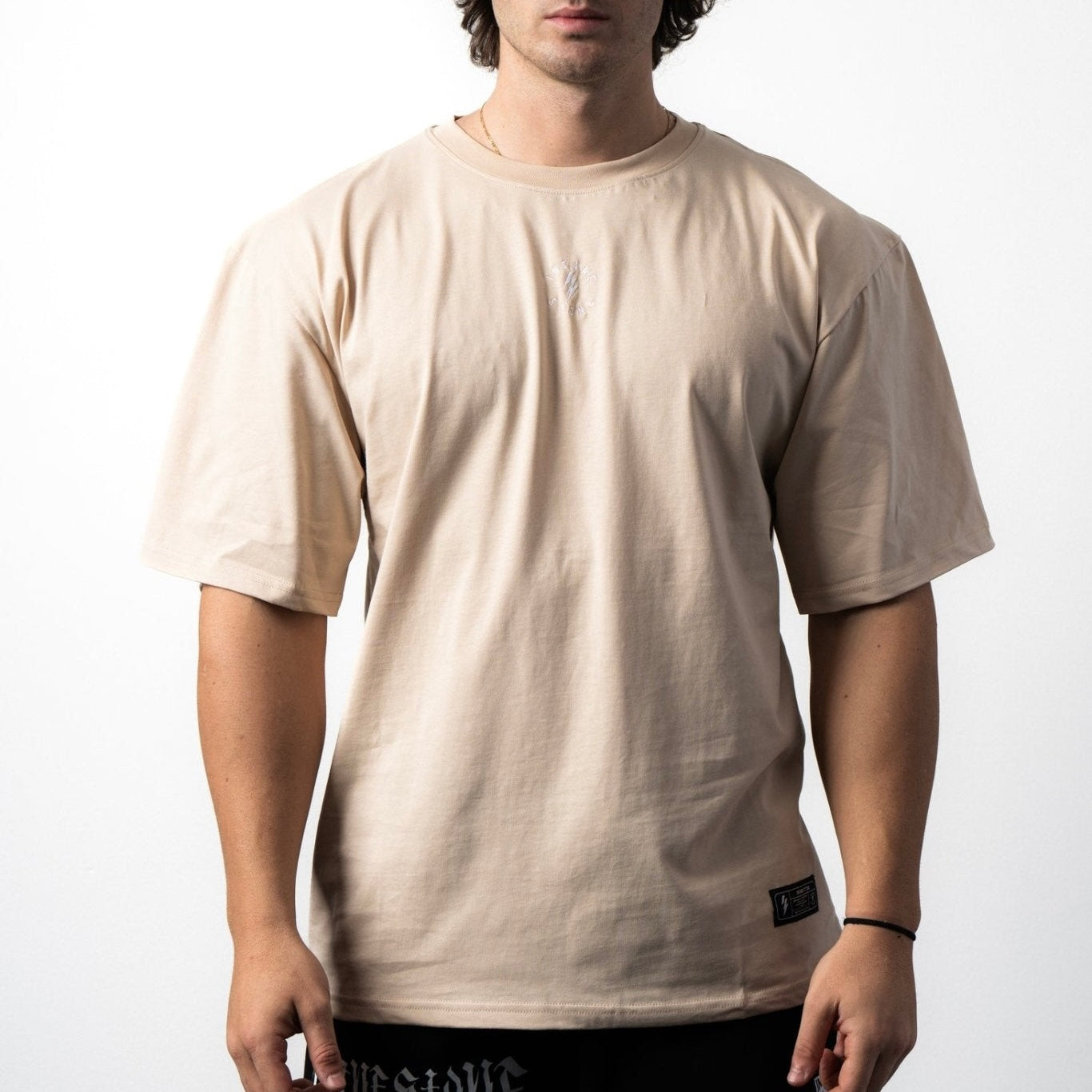 T-Shirt Oversize - PUMP COVER Avorio