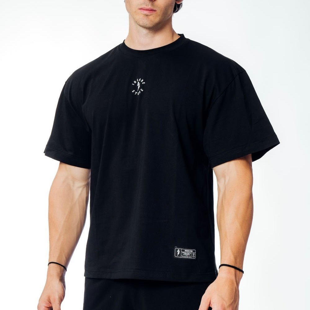 T - Shirt Oversize - PUMP COVER Black - Insane Stone ®