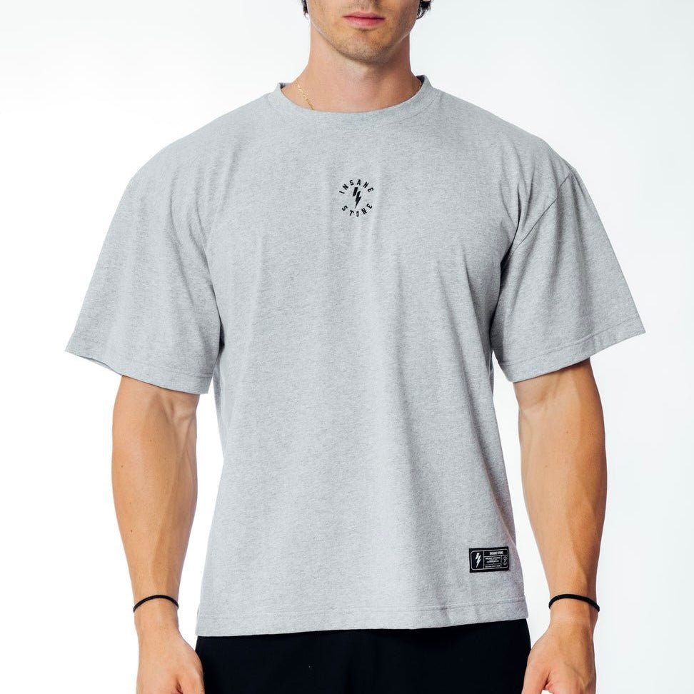 T - Shirt Oversize - PUMP COVER Gray - Insane Stone ®