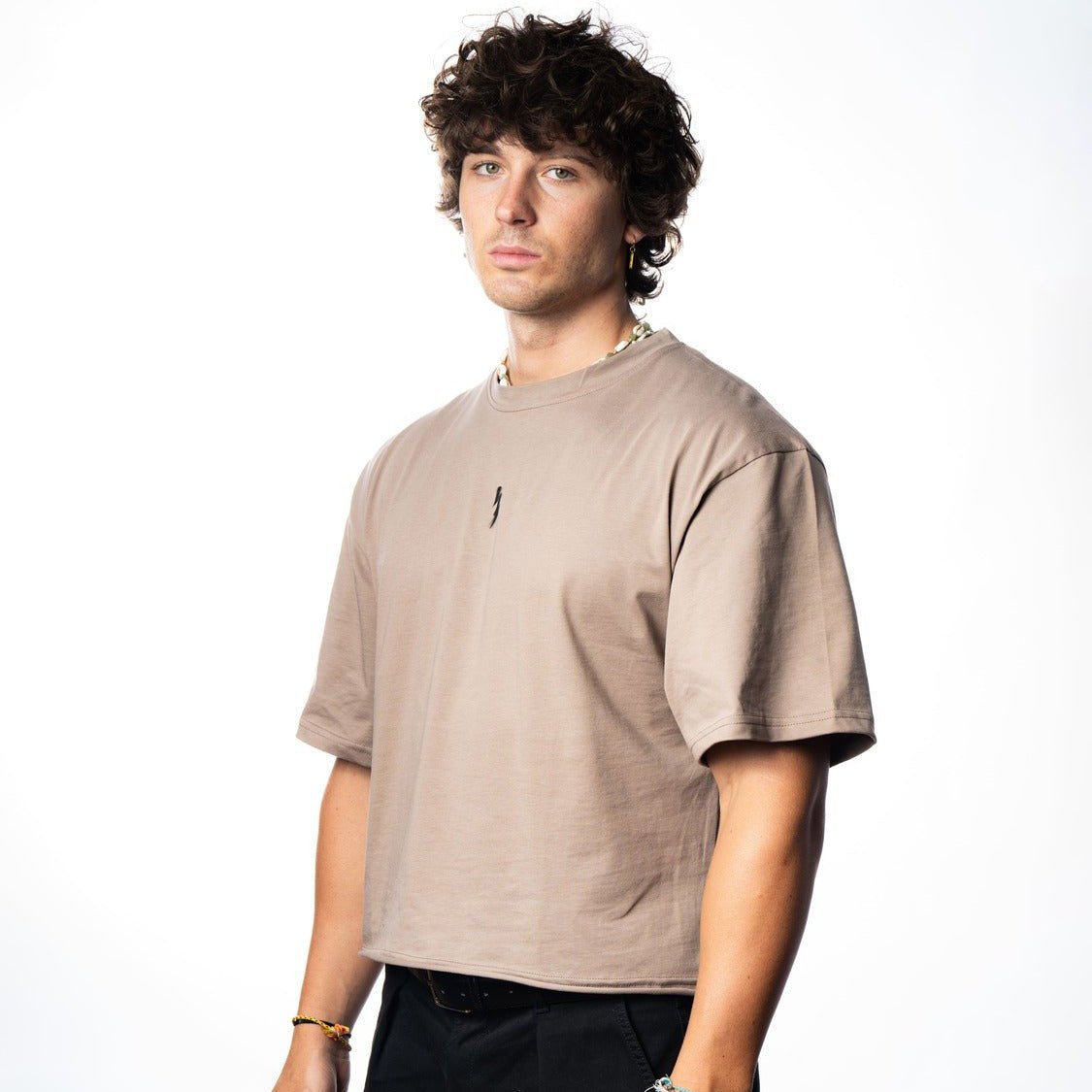 T - shirt Villain Oversize|Crop Mud - Insane Stone ®