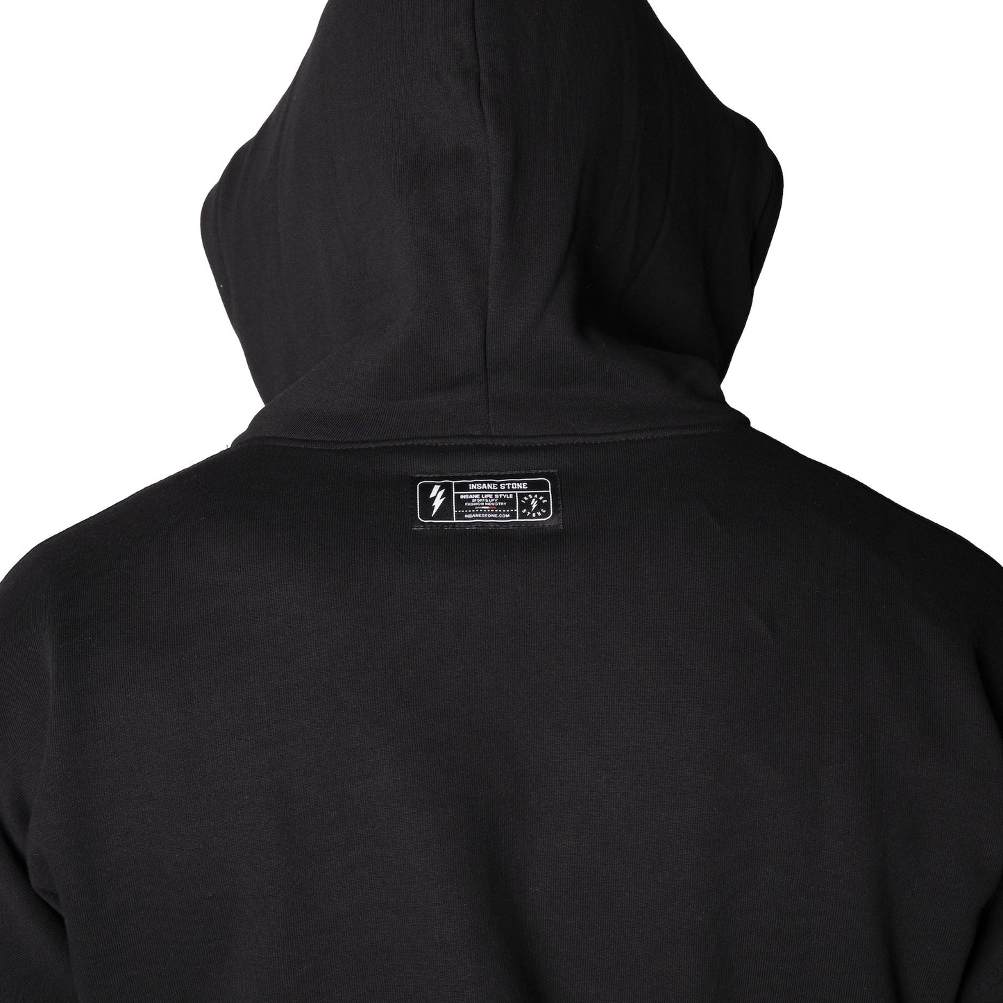 Tribal Strength Zip Hoodie Black - Insane Stone ®