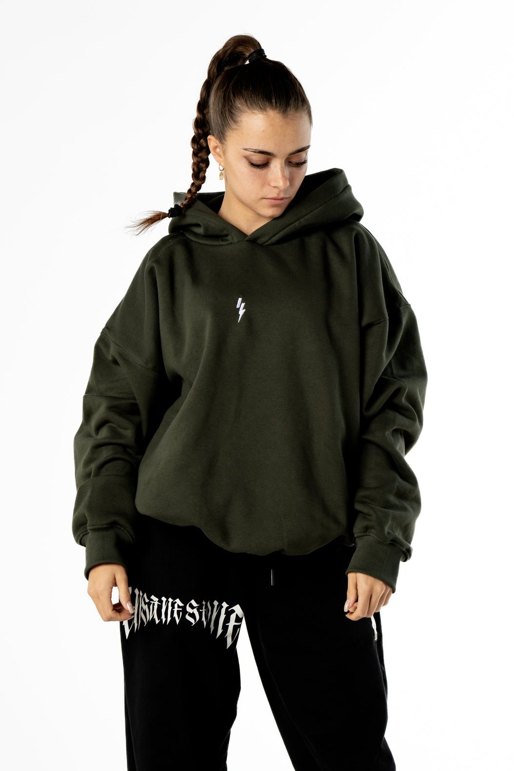 Oversize Hoodie Darksome Ed. Military Green