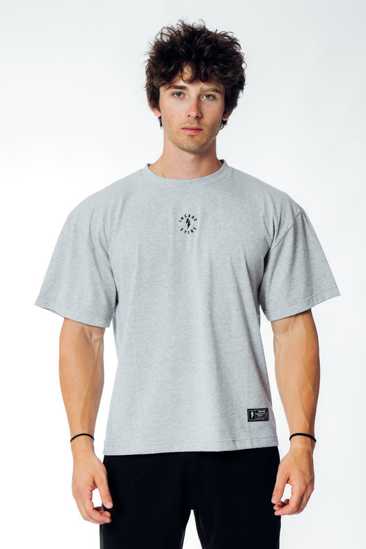 T-Shirt Oversize - PUMP COVER Gray