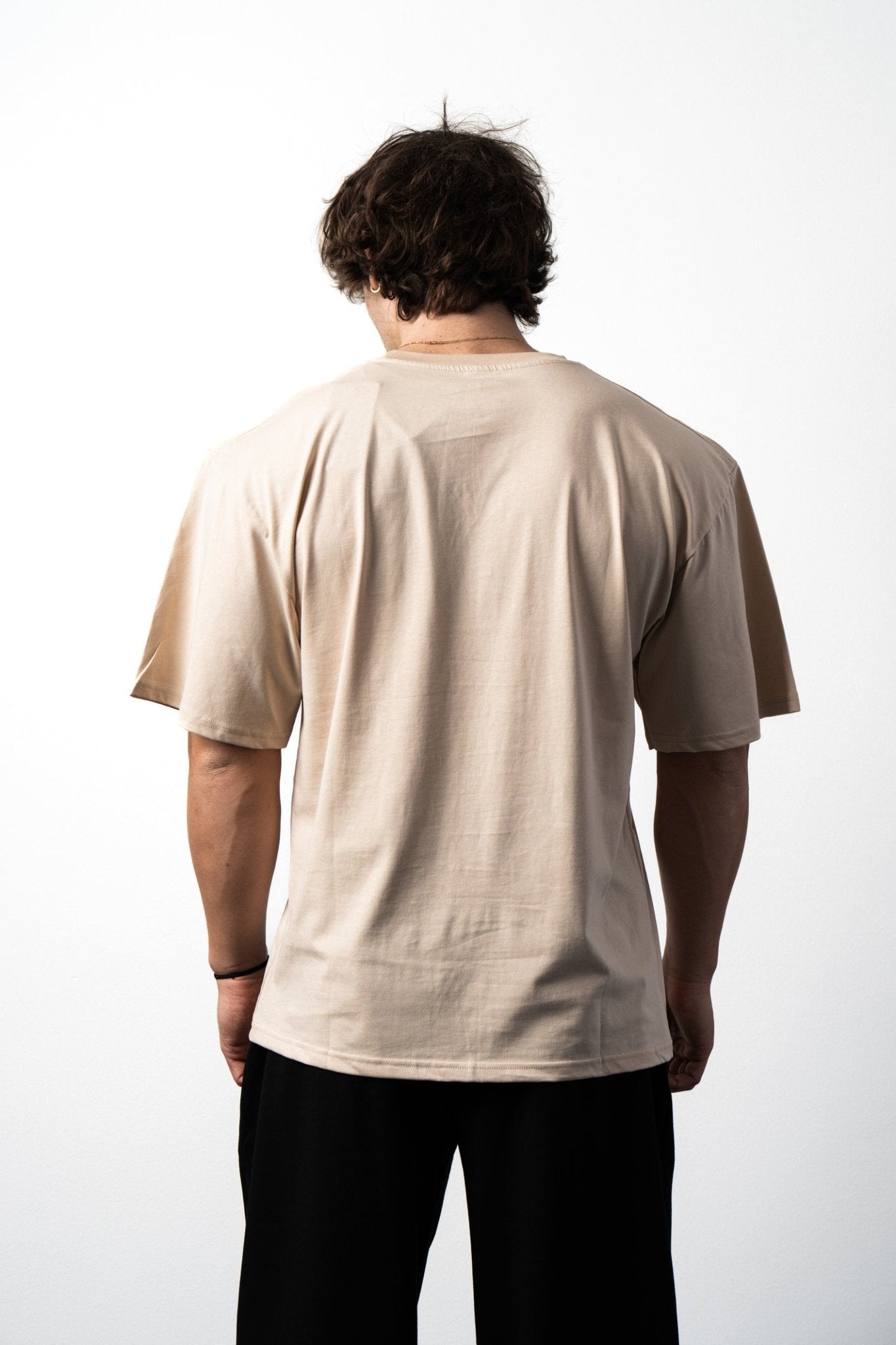 T-Shirt Oversize - PUMP COVER Avorio